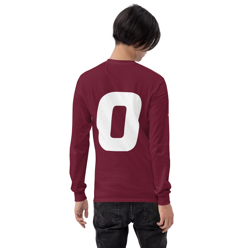 "0 f#cks given." Men’s Long Sleeve Shirt