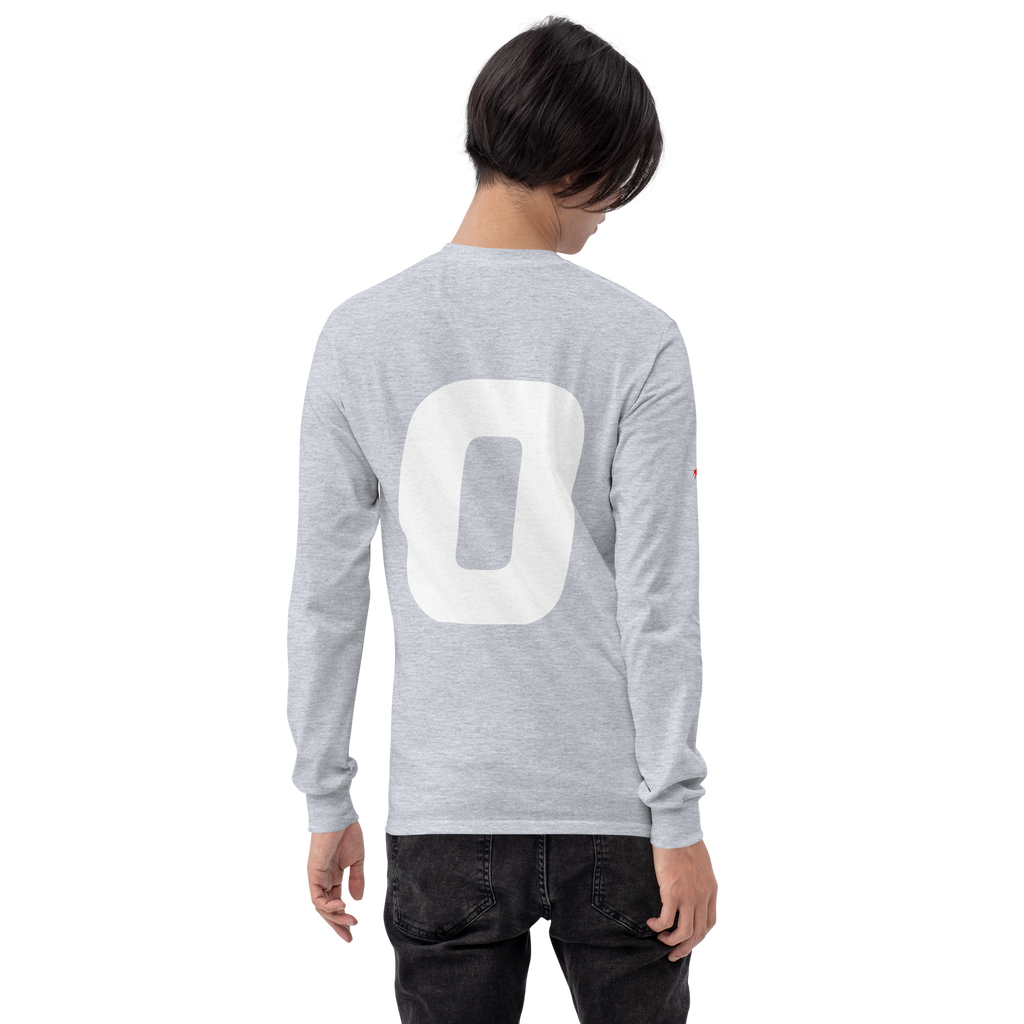 "0 f#cks given." Men’s Long Sleeve Shirt